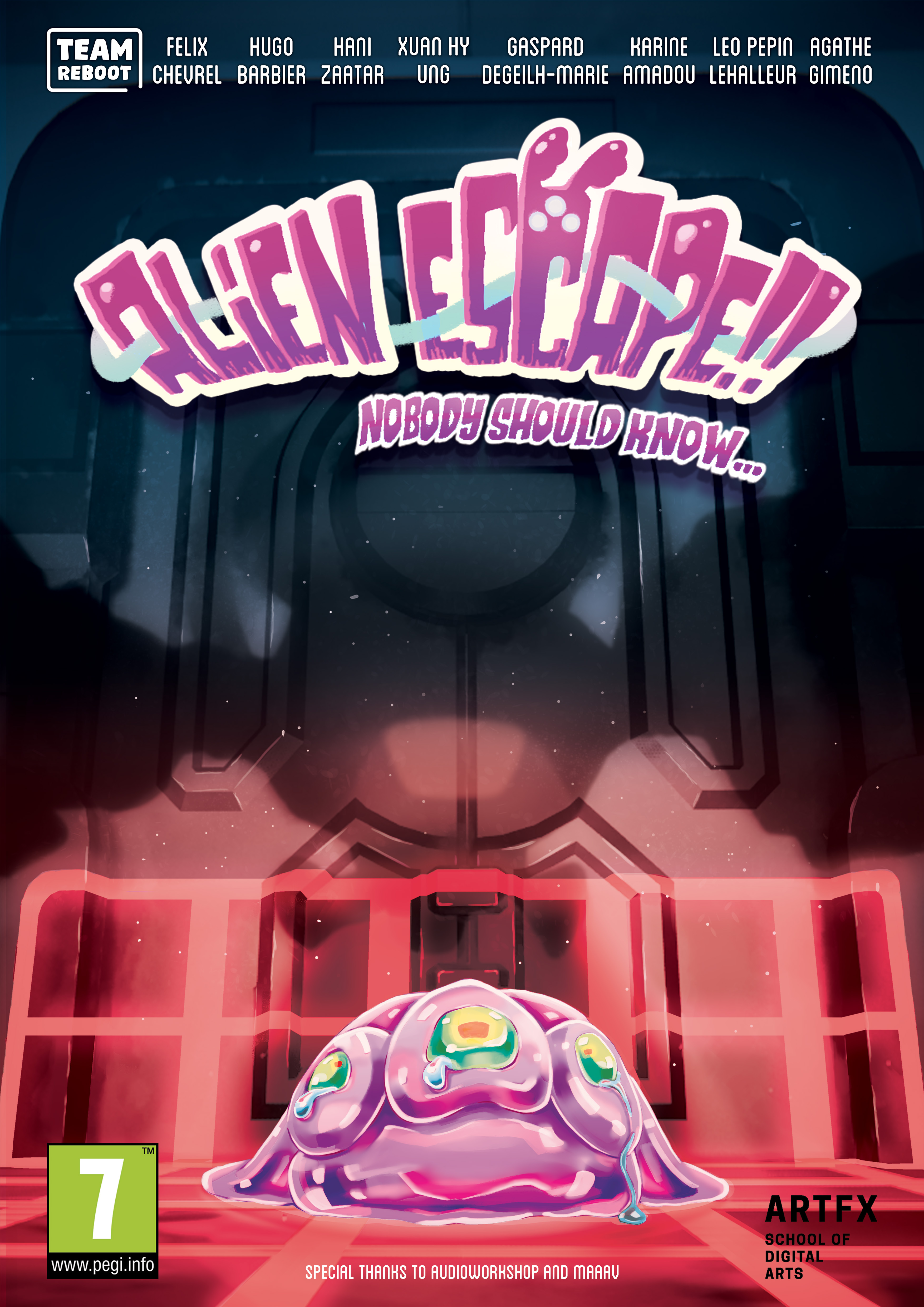 Alien Escape!! Poster